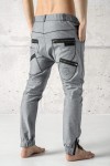 JEANS jasny z zamkami
