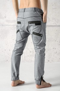 JEANS jasny z zamkami