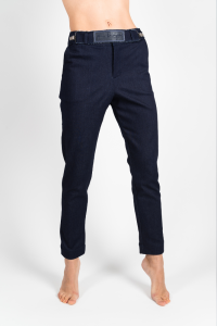 Cygaretki jeans ciemny granat