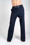 Spodnie jeans ciemny granat proste eleganckie